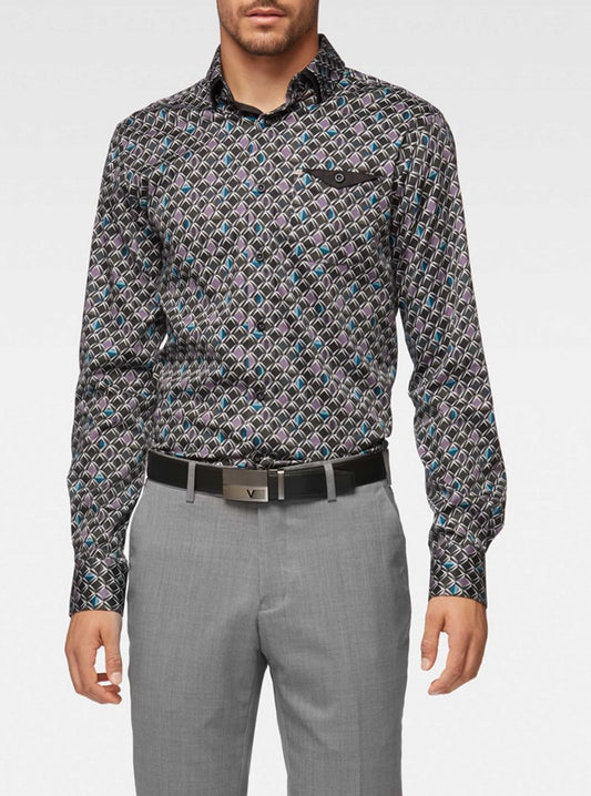 Men's casual long sleeve shirt