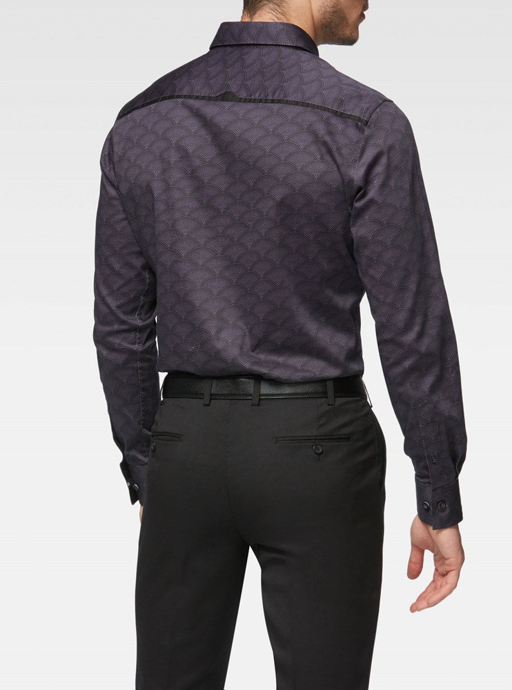 Men's casual long sleeve shirt