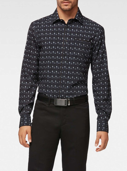 Men's casual long sleeve shirt