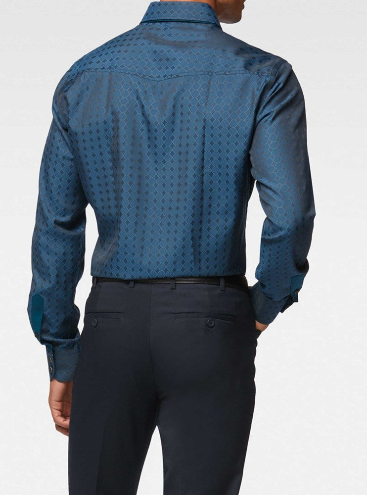 Men's casual long sleeve shirt