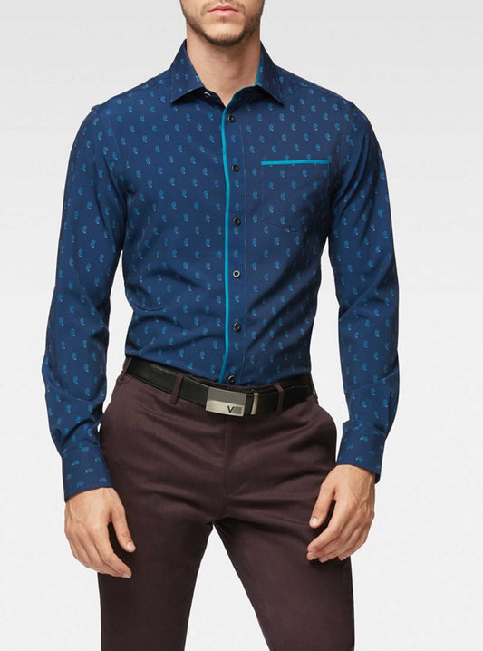 CHEMISE DÉCONTRACTÉE À MANCHES LONGUES POUR HOMMES