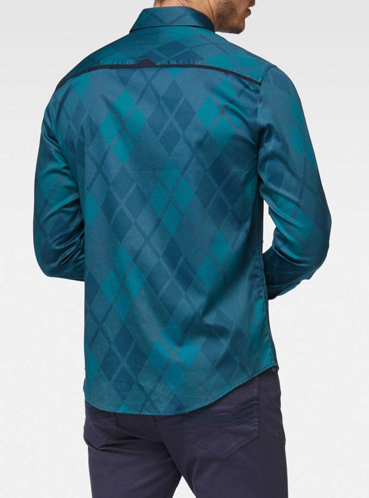 Men's casual long sleeve shirt