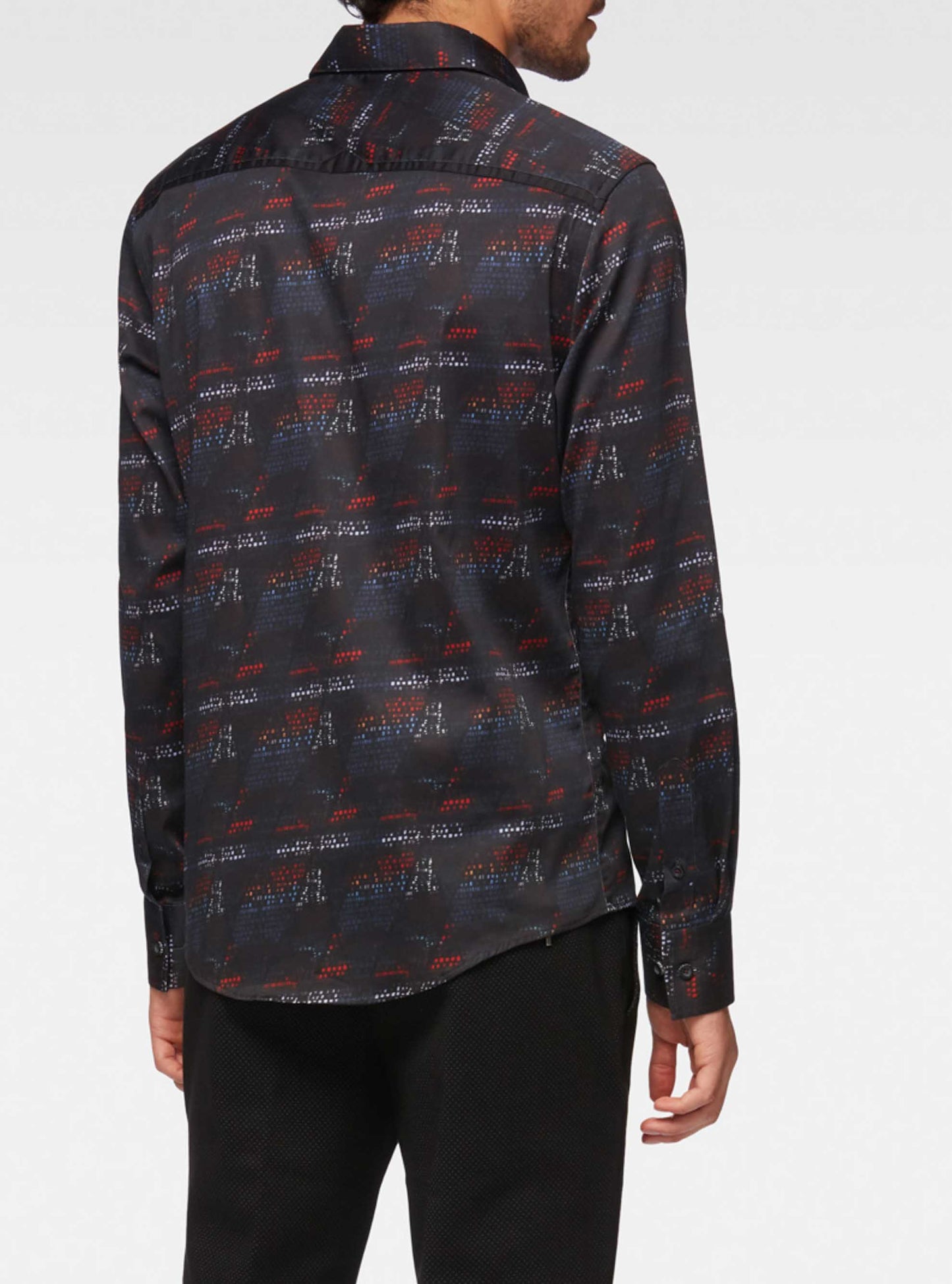 Men's casual long sleeve shirt