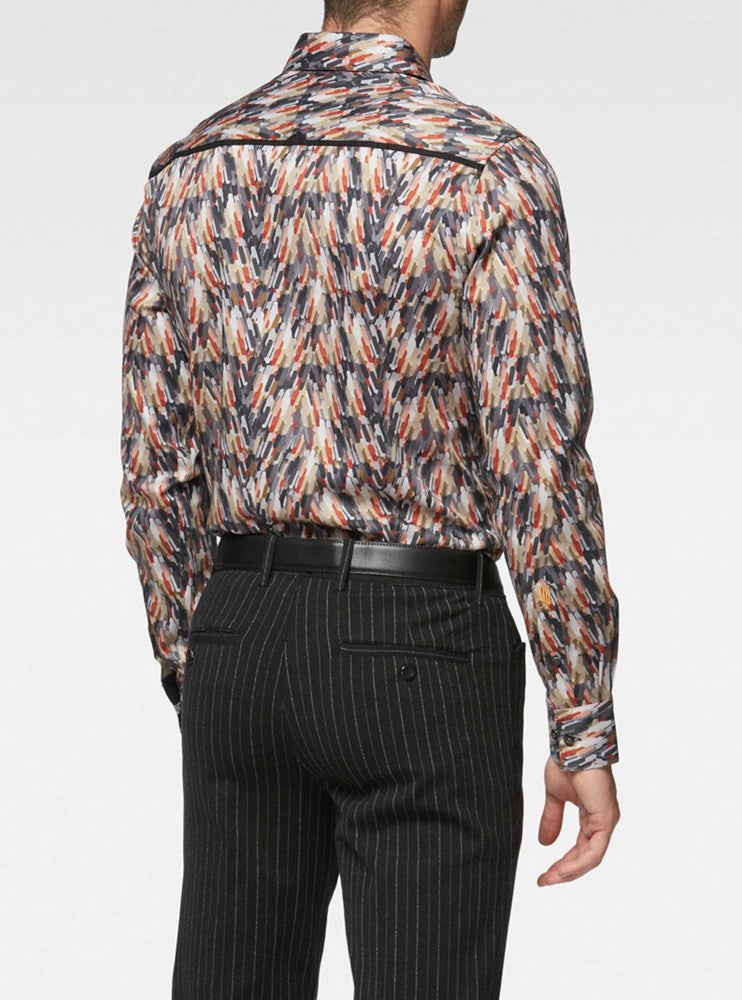 Men's casual long sleeve shirt