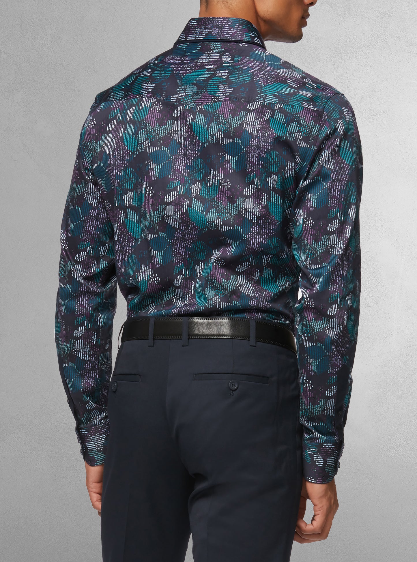 CHEMISE DÉCONTRACTÉE À MANCHES LONGUES POUR HOMMES