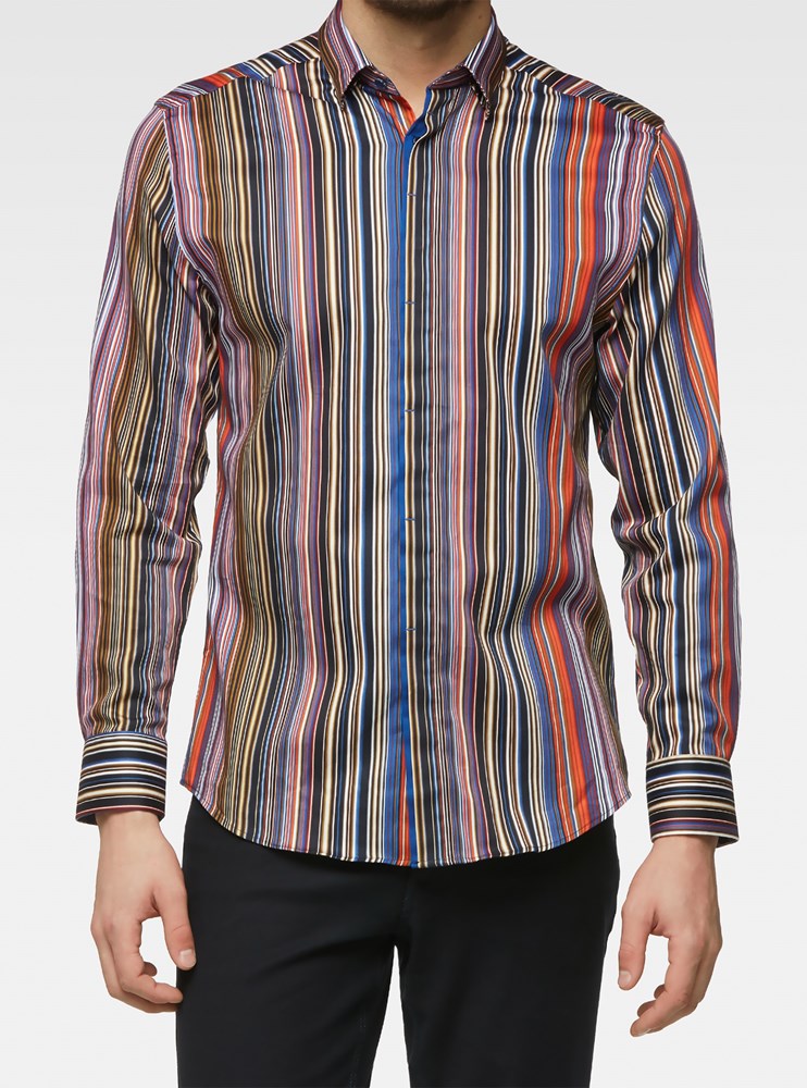 Men's casual long sleeve shirt