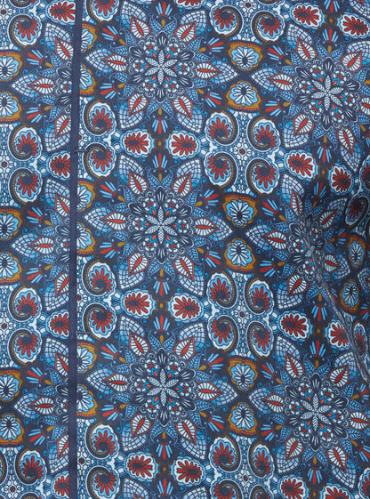 Men's casual long sleeve stretch shirt