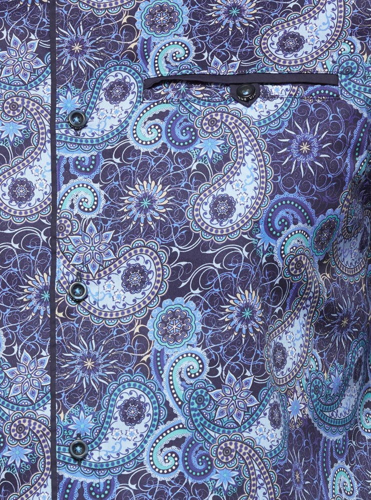 Men's casual long sleeve shirt