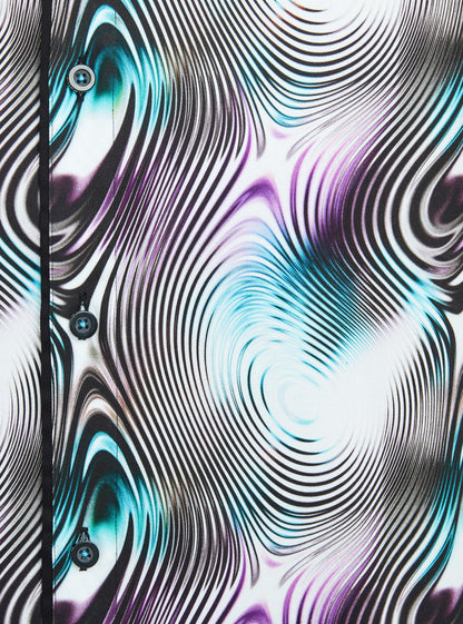 Men's casual long sleeve stretch shirt