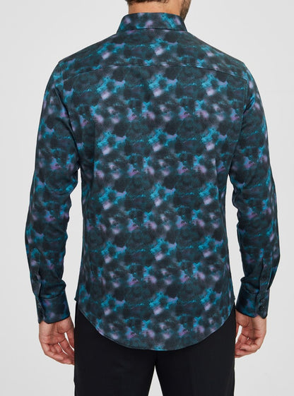 Men's casual long sleeve shirt