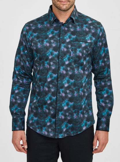 Men's casual long sleeve shirt