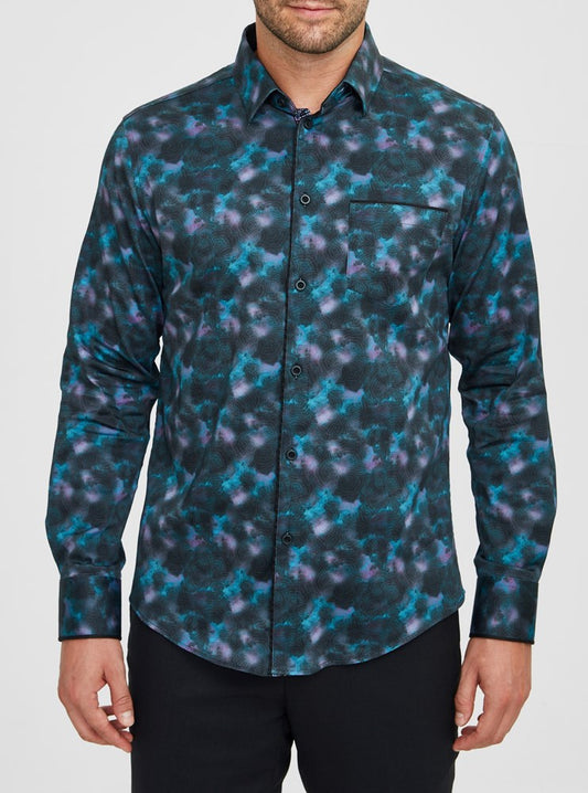 Chemise décontractée à manches longues pour hommes