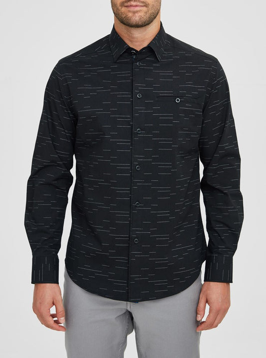 Men's casual long sleeve shirt