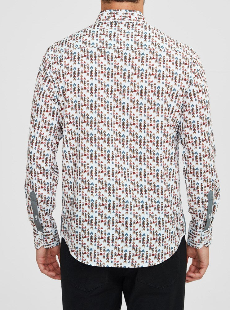 Men's casual long sleeve shirt