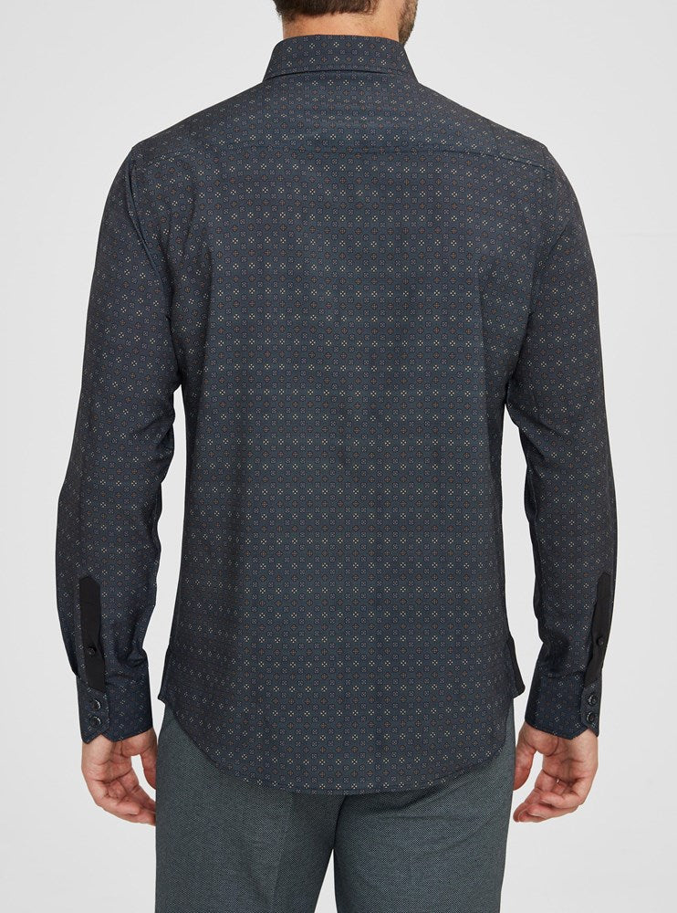 Men's casual long sleeve shirt