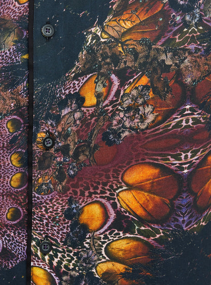 Men's casual long sleeve stretch shirt