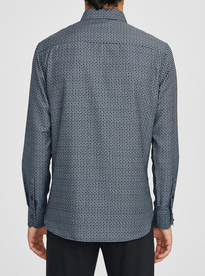 Men's casual long sleeve shirt