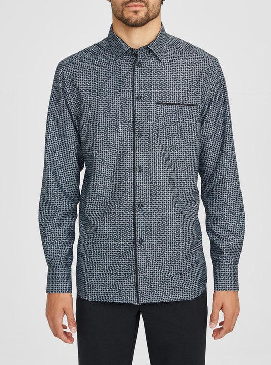 CHEMISE DÉCONTRACTÉE À MANCHES LONGUES POUR HOMMES