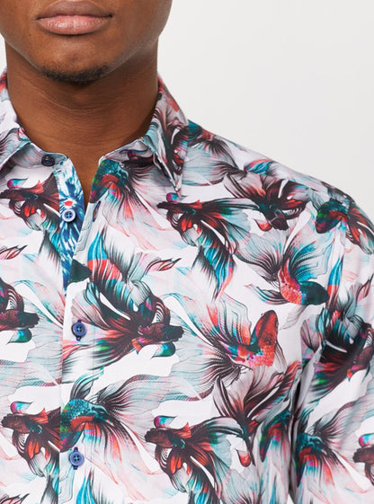 Men's casual long sleeve shirt