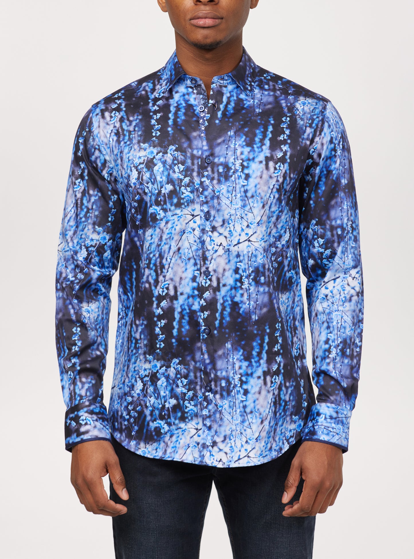 Men's casual long sleeve shirt