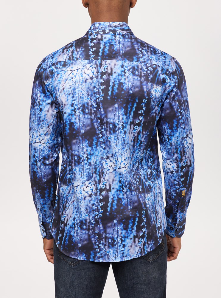 Men's casual long sleeve shirt