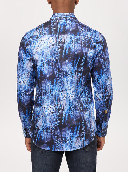 Men's casual long sleeve shirt