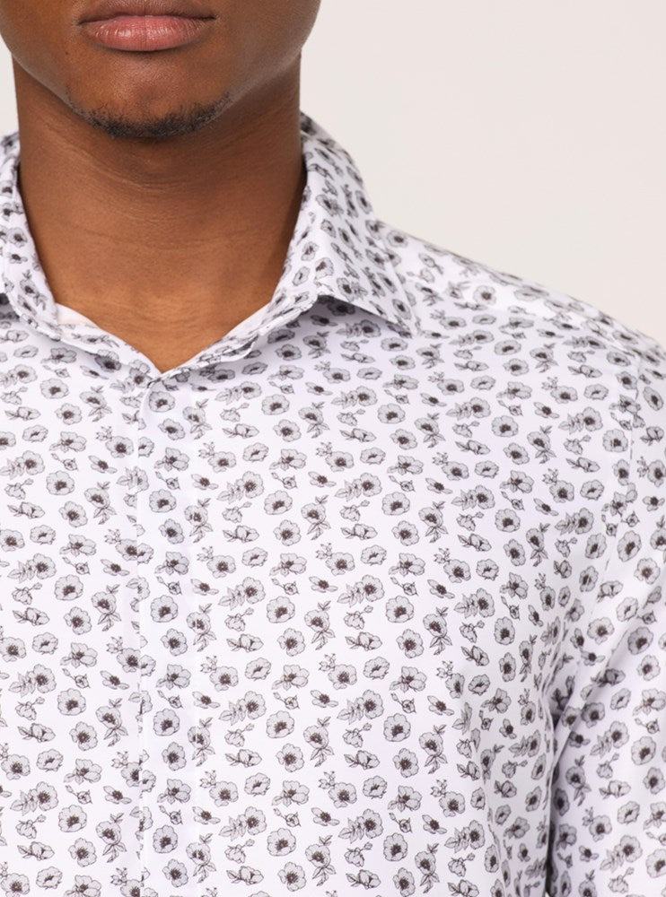 CHEMISE DÉCONTRACTÉE À MANCHES LONGUES POUR HOMMES
