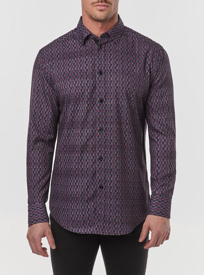 Men's casual long sleeve shirt