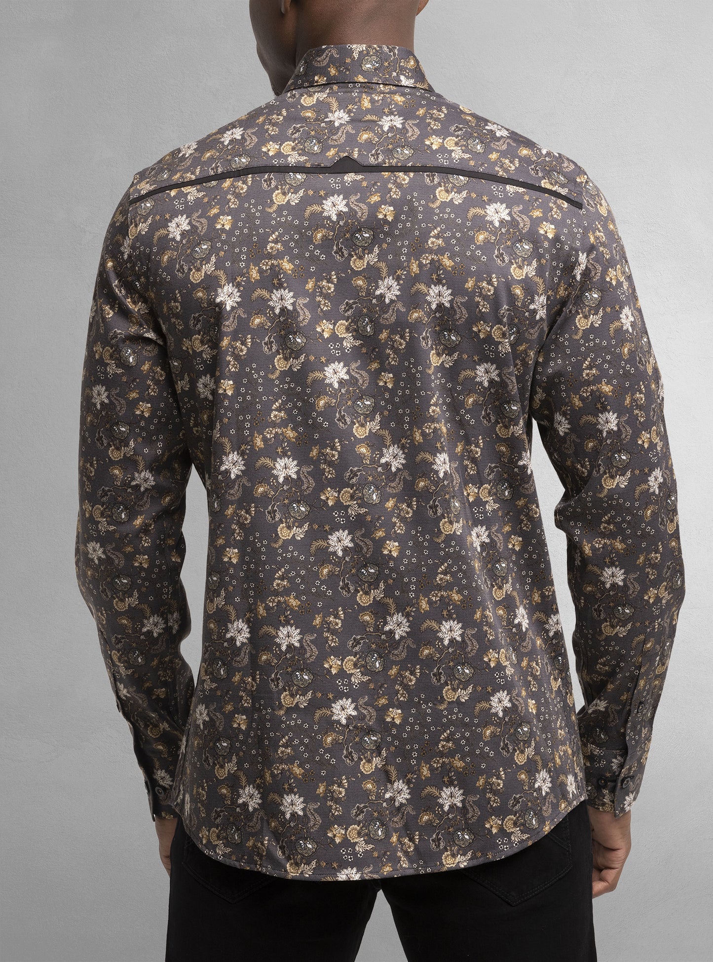 Chemise décontractée à manches longues pour hommes