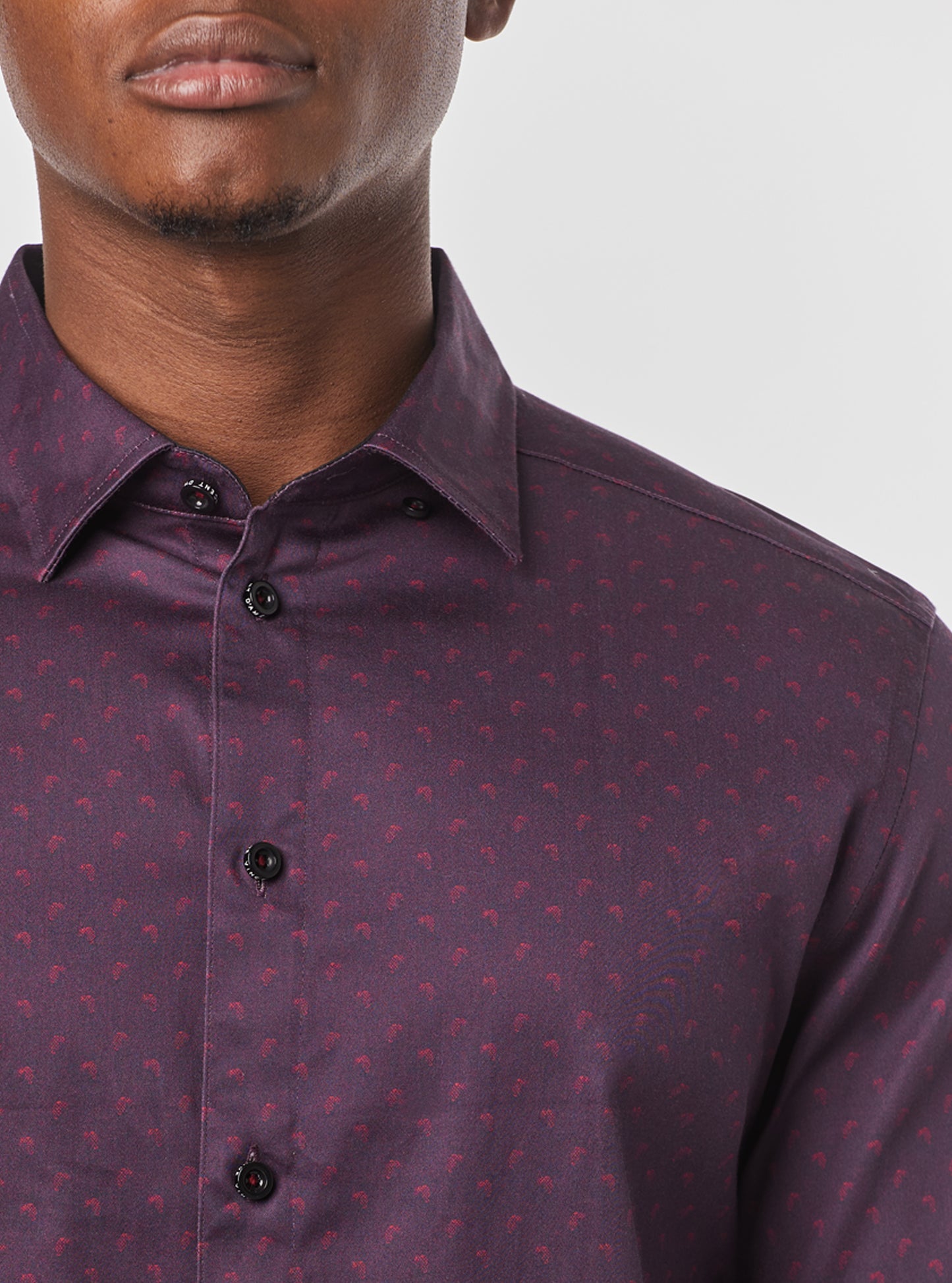 Men's casual long sleeve stretch shirt