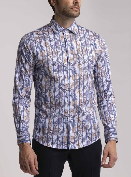 Chemise décontractée à manches longues pour hommes