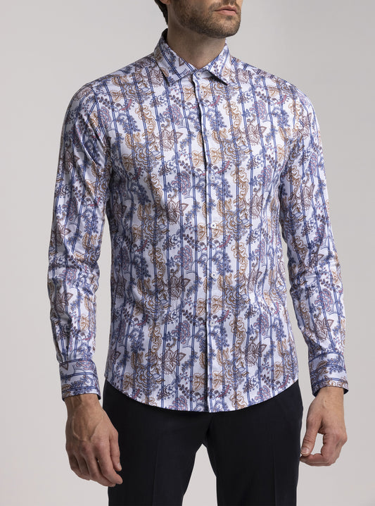 Men's casual long sleeve shirt