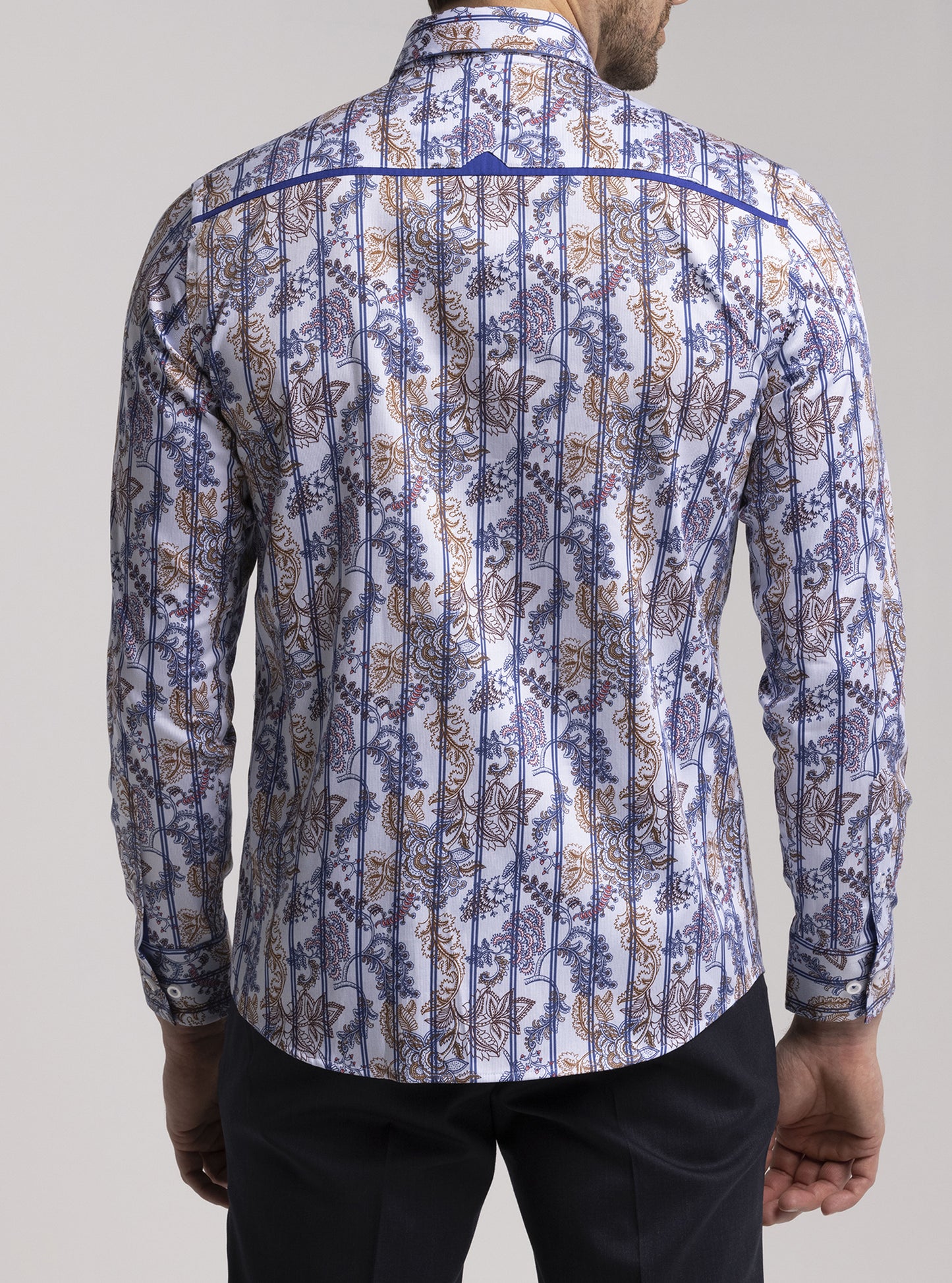 Chemise décontractée à manches longues pour hommes