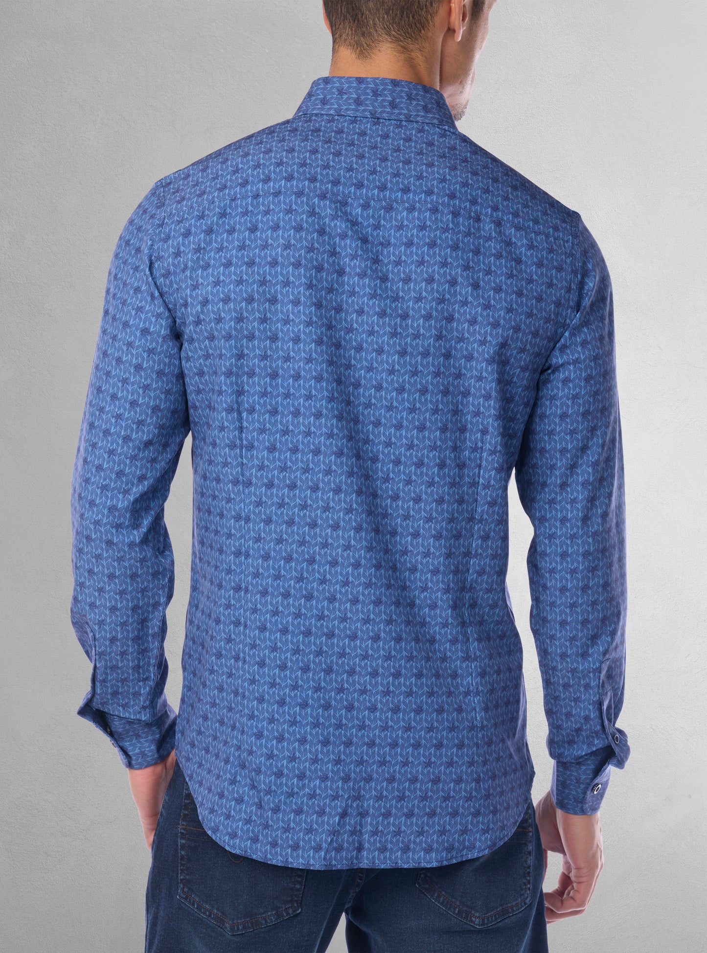 Men's casual long sleeve shirt