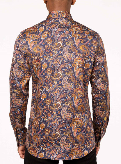 Men's casual long sleeve shirt