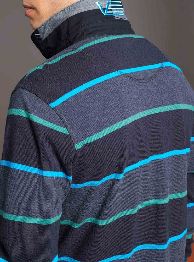 Men's long sleeve polo