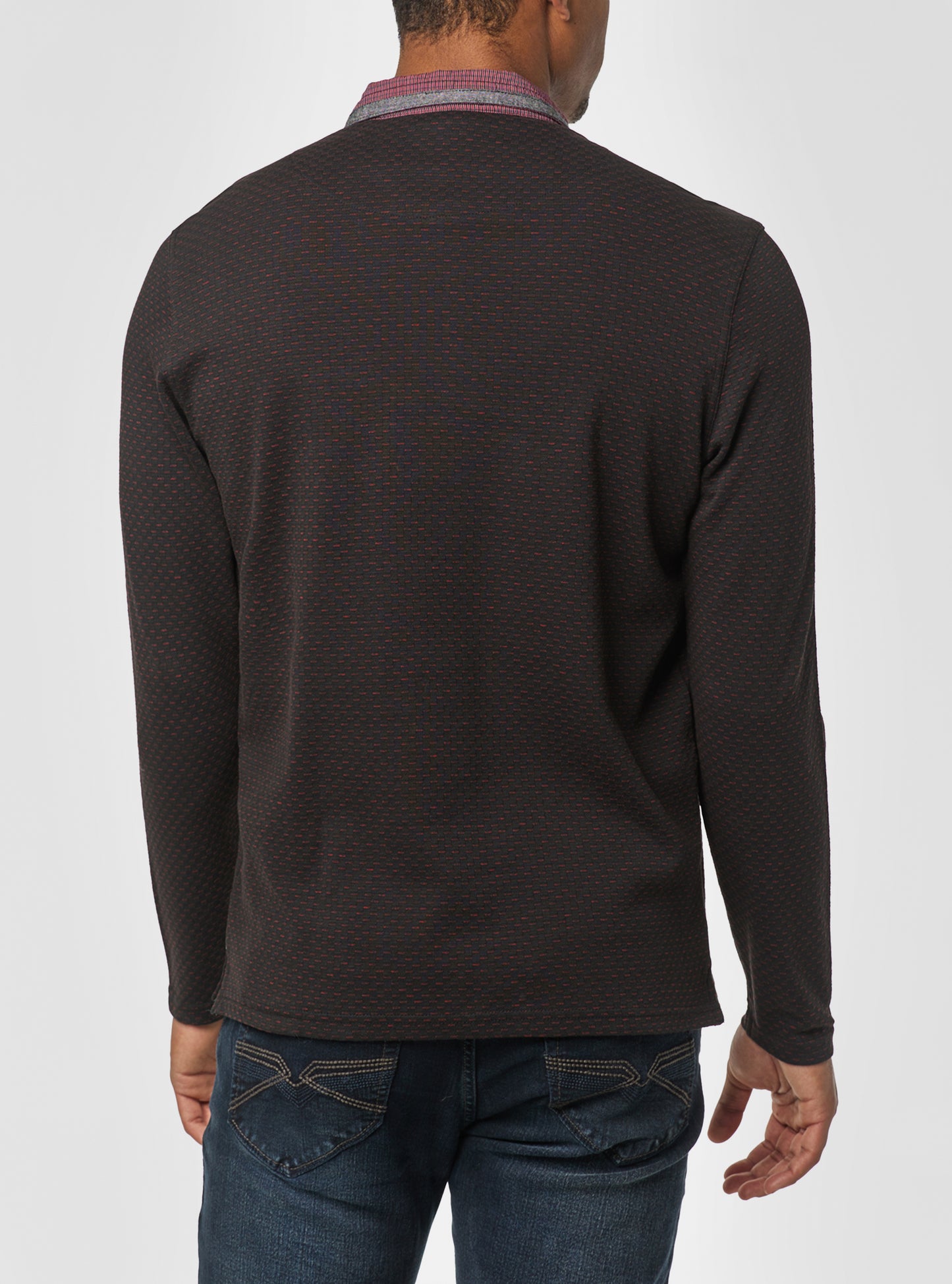 POLO À MANCHES LONGUES POUR HOMMES