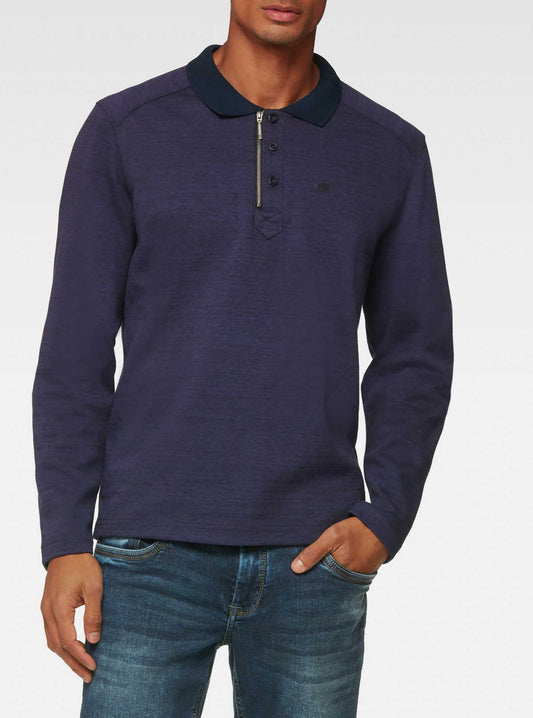 POLO À MANCHES LONGUES POUR HOMMES