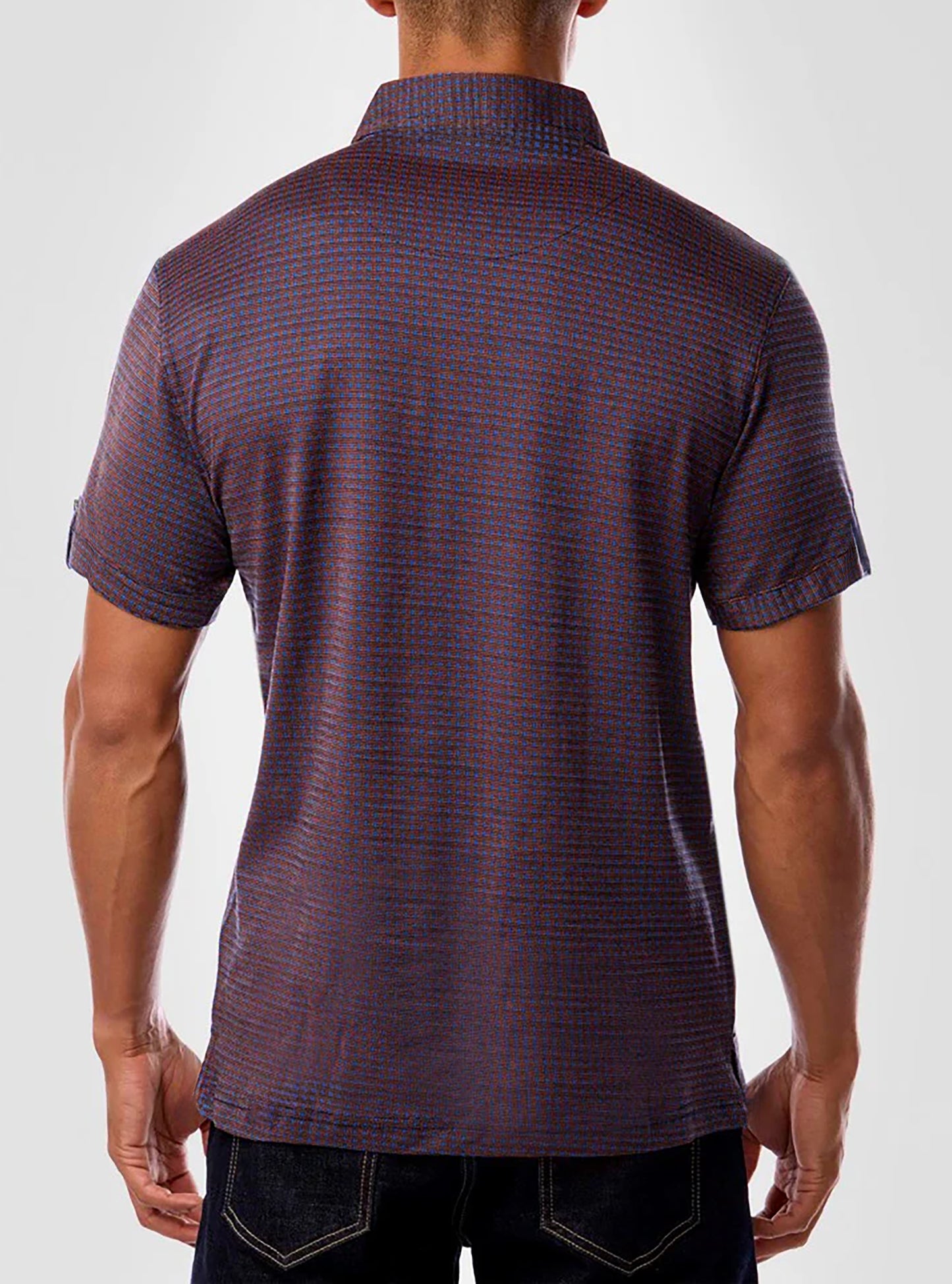 Men's short sleeve polo