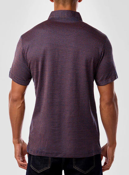 Men's short sleeve polo