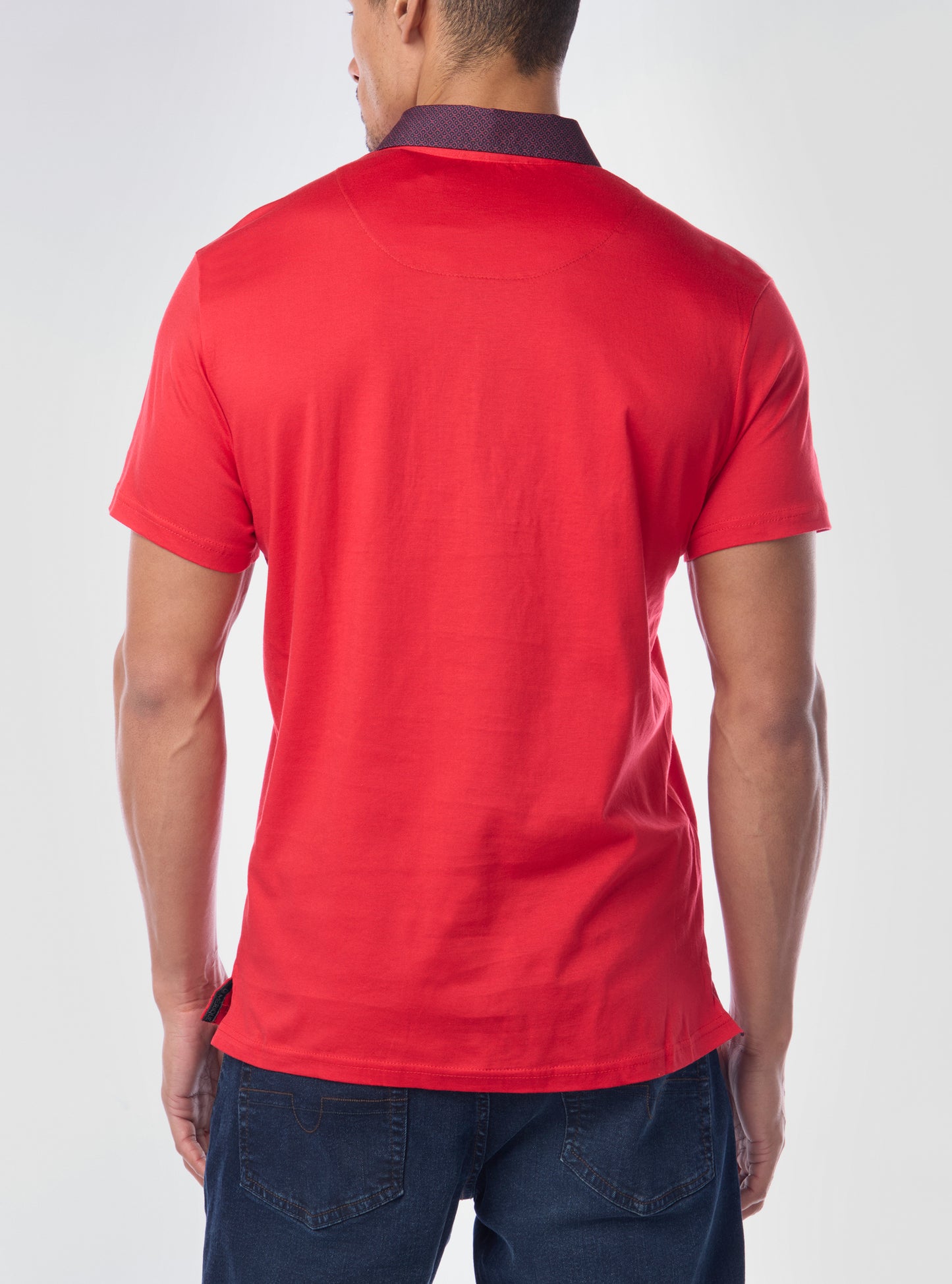 Men's short sleeve polo