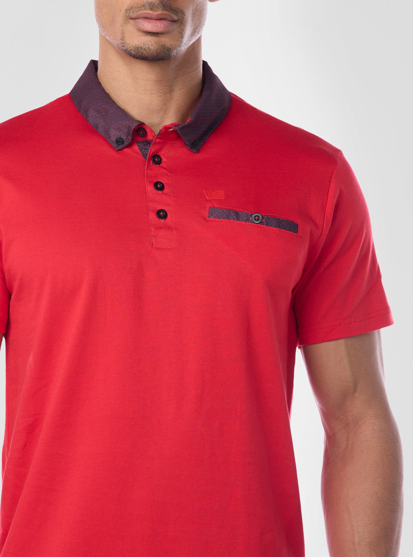 Men's short sleeve polo
