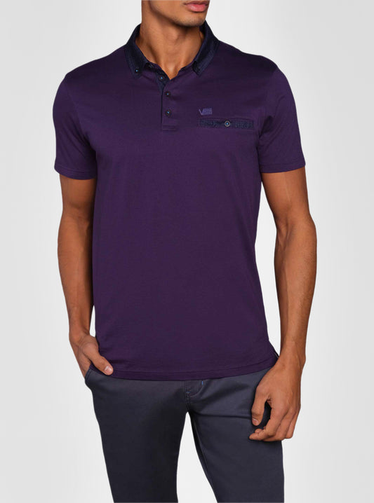 Men's short sleeve polo