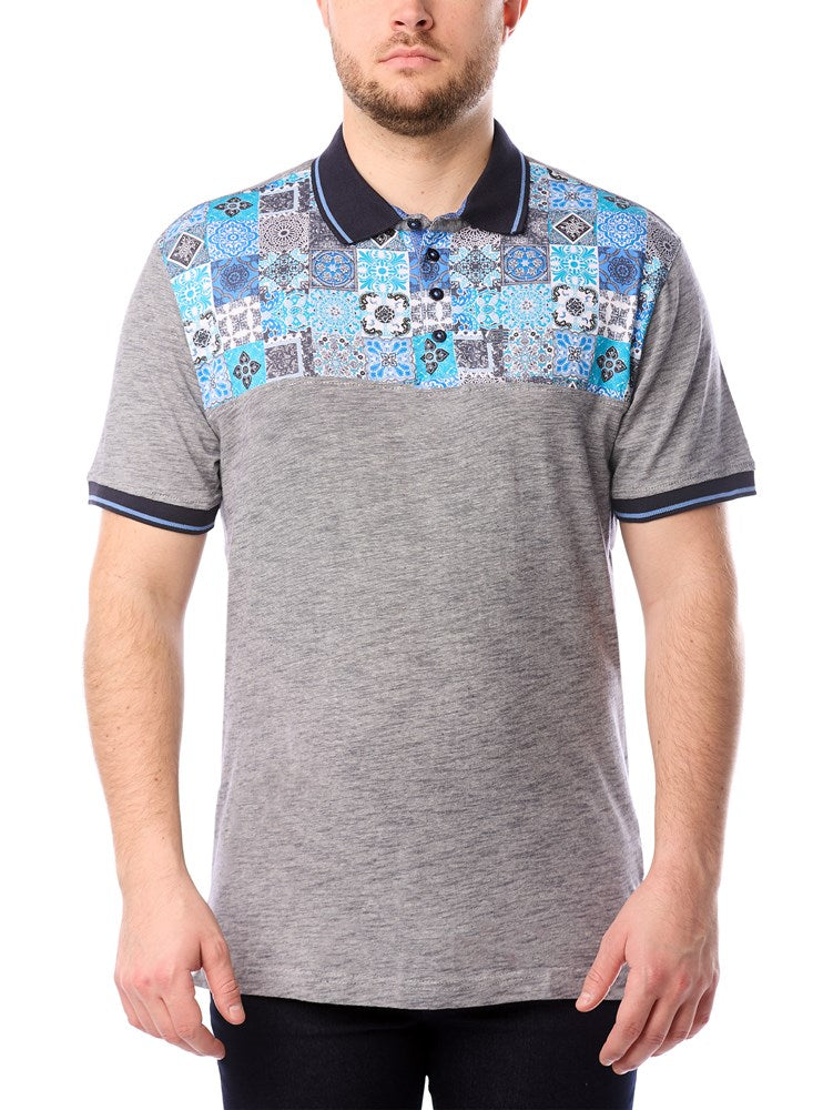 Men's short sleeve polo