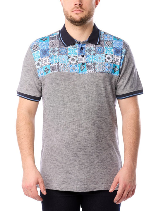 Men's short sleeve polo