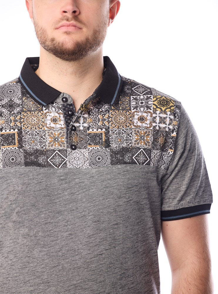 Men's short sleeve polo