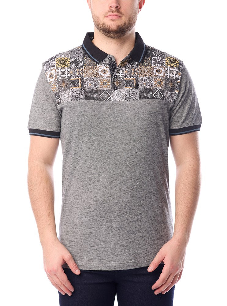Men's short sleeve polo