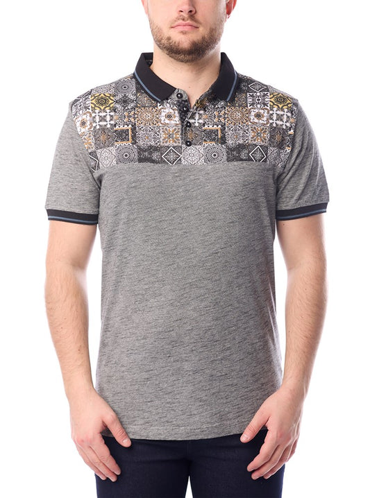 Men's short sleeve polo