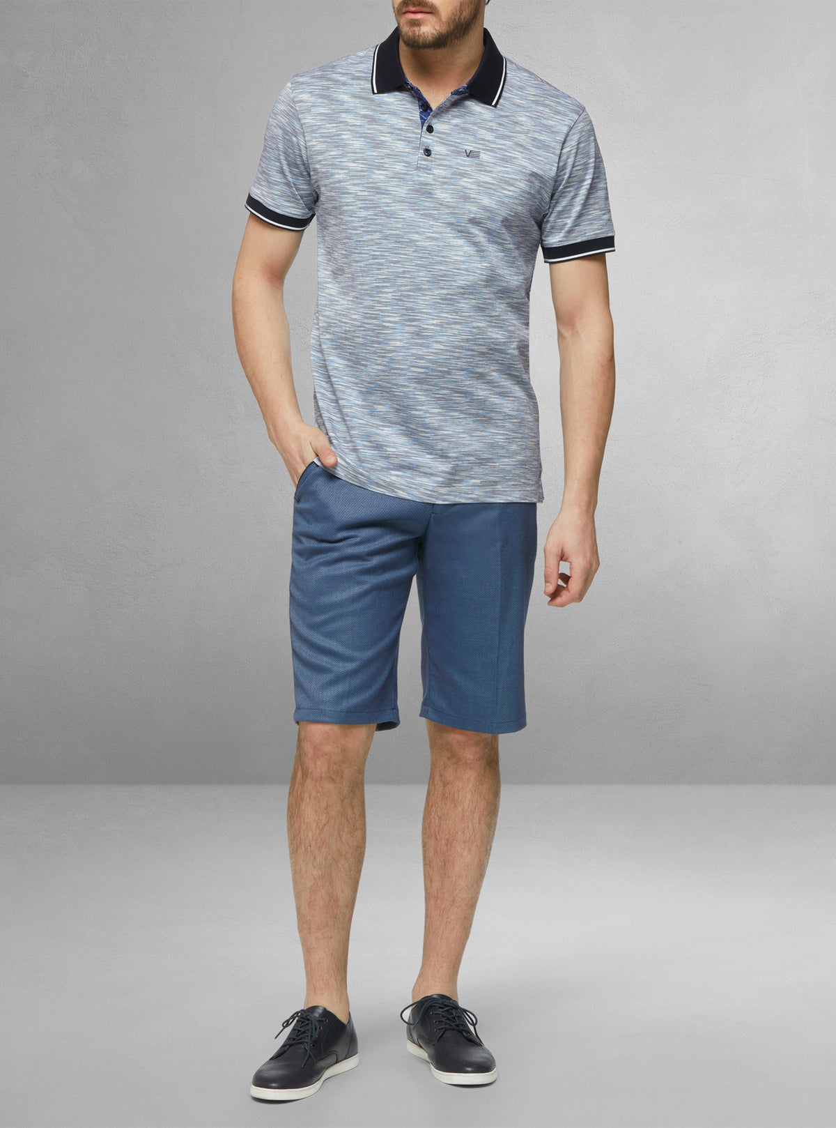 Polo à manches courtes pour hommes
