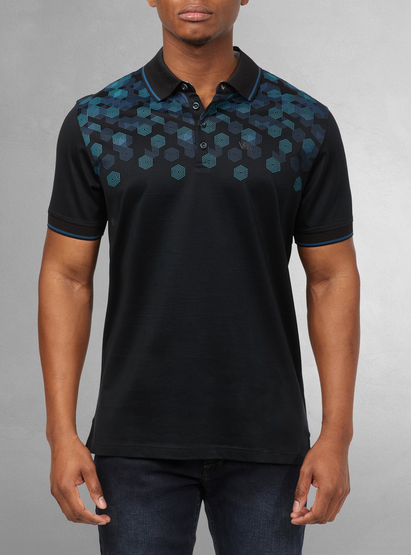 Men's short sleeve polo